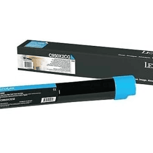 Cartucho de Tóner Cyan Lexmark C950X2CG - Impresora C950de
