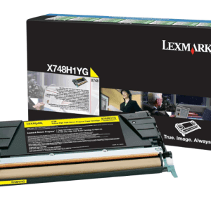 Cartucho de Tóner Amarillo Lexmark (X748H1YG)