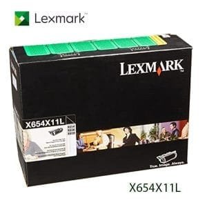 Tóner Negro Lexmark X654X11L | Cartucho de Alto Rendimiento