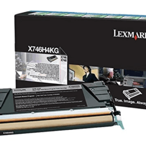 Cartucho de Tóner Negro Lexmark (X746H4KG)