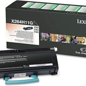 Cartucho de Tóner Negro Lexmark (X264H11G)