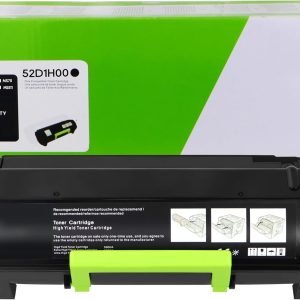 Cartucho de Tóner 52D1H00 Compatible con Lexmark – Alto Rendimiento