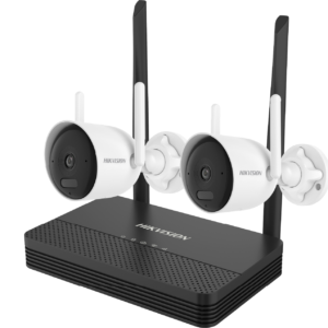 Kit Cámaras WiFi Hikvision 4MP con NVS | Detección IA y Visión Nocturna