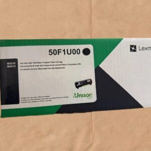 Tóner Negro Lexmark 50F1U00 / 50F4U00 Alto Rendimiento MS610 y MS611